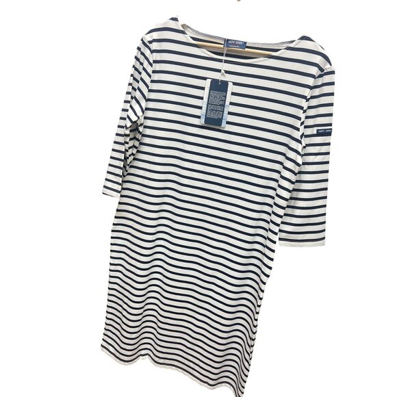 Saint James NWT Propriano Form Fiting Nautical Stripe Dress Anti-UV - Picture 2 of 8